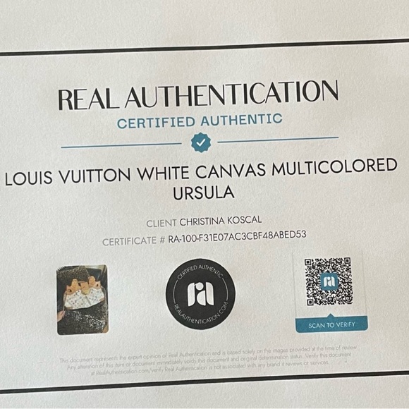 Authentic Louis Vuitton Ursula Multicolor shoulder bag - Picture 7 of 7
